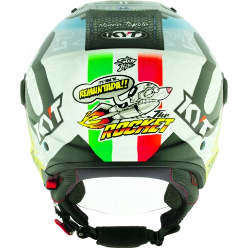 KYT D-City Foggia Misano 2022 Replica Helmet - Image 9