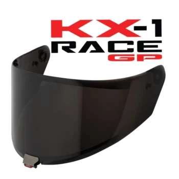 KYT KX-1 Race GP Visor Dark Smoke