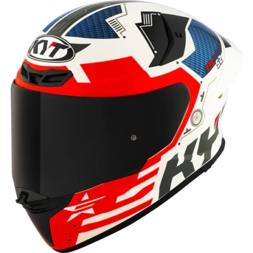 KYT TT-REVO Fuselage Red Helmet - Image 5