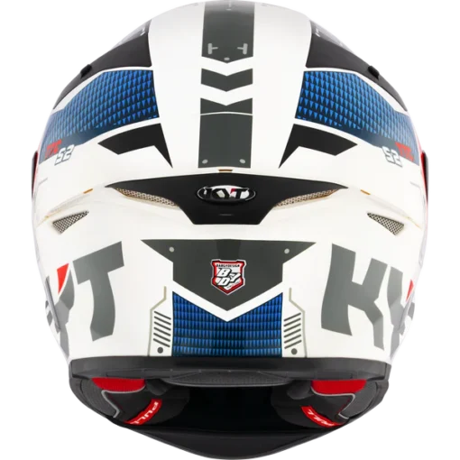 KYT TT-REVO Fuselage Red Helmet - Image 3