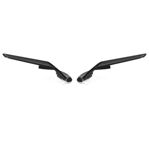 Rizoma Black Stealth Mirrors for Kawasaki ZX10R (2016-24)