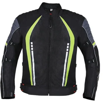 BBG Voyager Fluorescent Yellow Riding Jacket