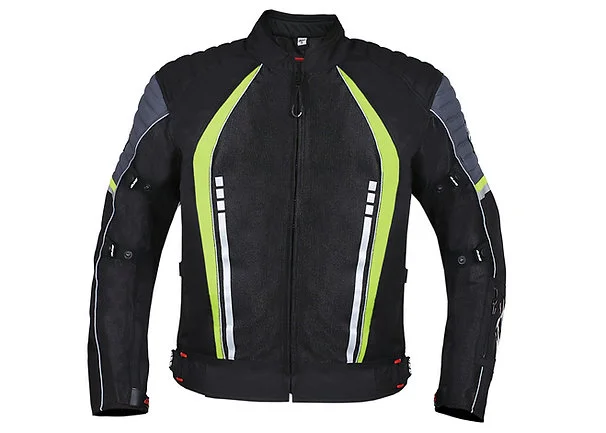 BBG Voyager Fluorescent Yellow Riding Jacket
