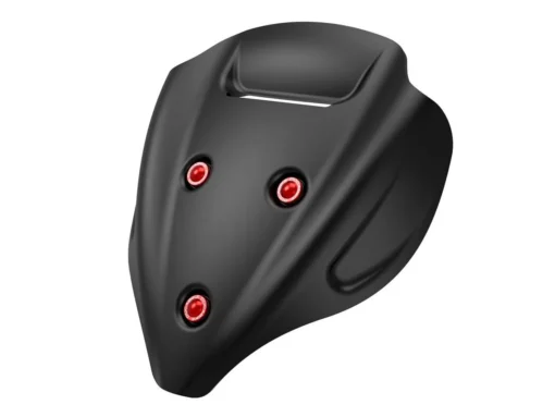 DBK Black Red Sport Windscreen For Ducati Streetfighter V4 - Image 2