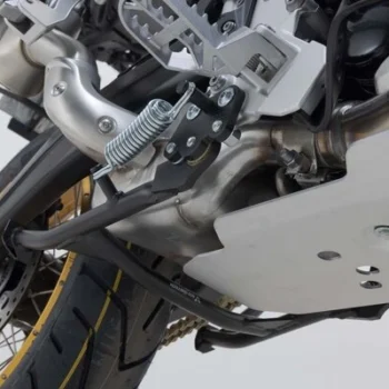 Alternative view of SW-Motech Centerstand for BMW F850GS with BMW Lowering Kit