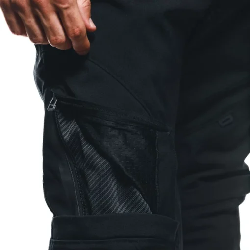 Dainese Drake 2 Air Tex Black Pants - Image 4