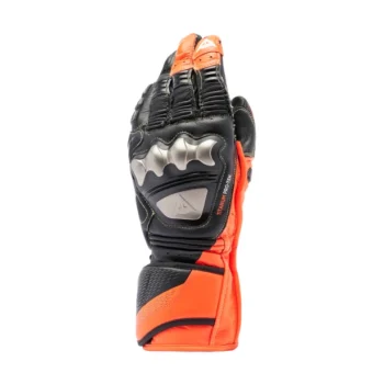 Dainese Full Metal 7 Black Flourecent Red Riding Gloves