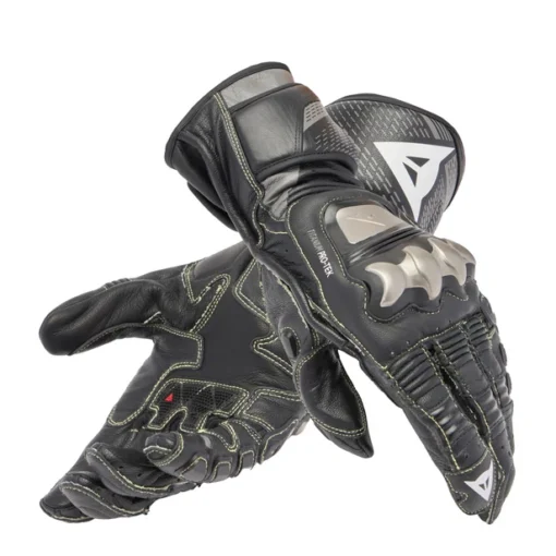Dainese Full Metal 7 Black Fluorescent yellow Gloves - Image 3