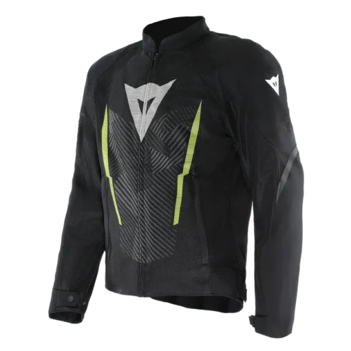 Dainese Herosphere Air Tex Black White Fluorescent-Yellow Tarmac Riding Jacket