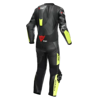 Alternative view of Dainese Misano 3 Perf. D-Air 1Pc Black Anthracite Flourecent YellowLeather Suit