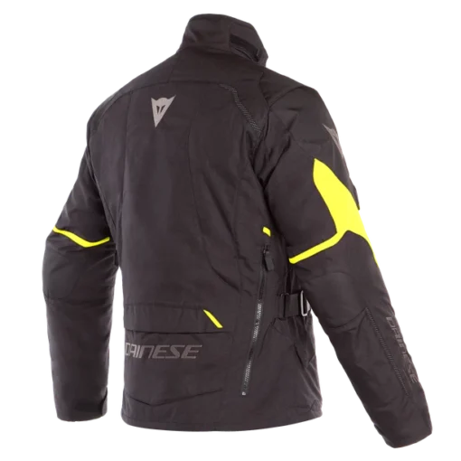 Dainese Tempest 2 D-Dry Black Yellow Flourecent Jacket - Image 2