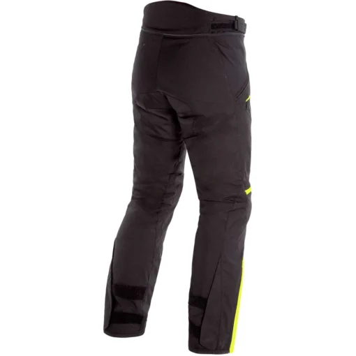 Dainese Tempest 2 D-Dry Black Yellow Flourecent Pant - Image 2
