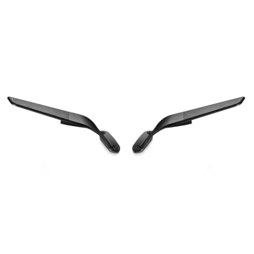 Rizoma BlaCK Stealth Mirrors for Kawasaki ZX6R (2019-24)