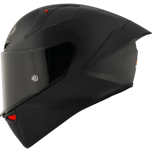 KYT KX-1 Race GP Plain Ice Matt Black Helmet - Image 6