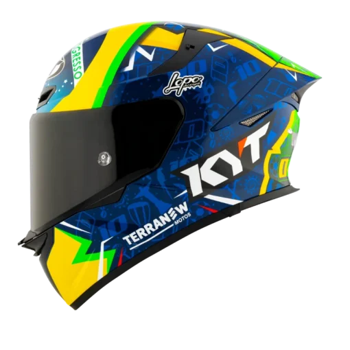 KYT TT-Revo Diogo Moreira 2024 Replica Helmet - Image 3