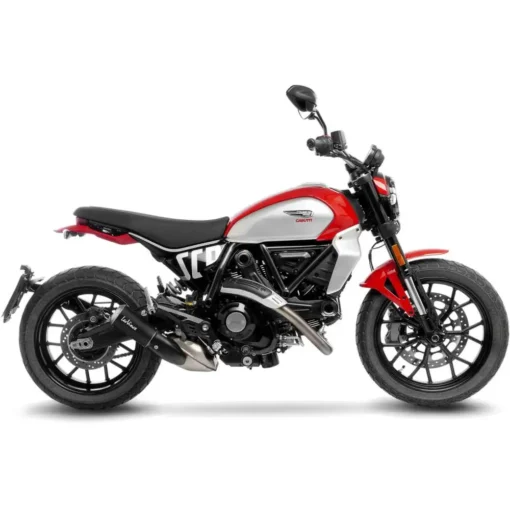 LeoVince LV-10 Carbon Fiber Exhaust for Ducati Scrambler 800 Icon/Full Throttle/Night Shift (2023–2024)Ducati Scrambler 800 Icon/Full Throttle/Night Shift (2023–2024)