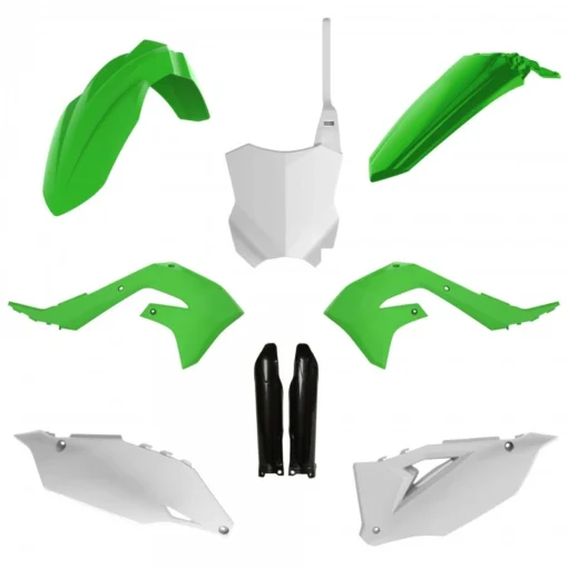 Polisport Green Plastics Kit for Kawasaki  KX 250 F / 450