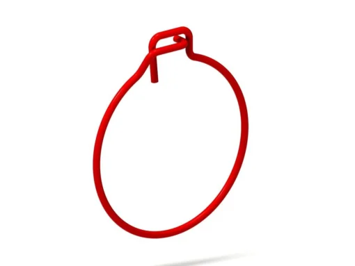 DBK Red Rear Wheel Big Nut Spring Clip