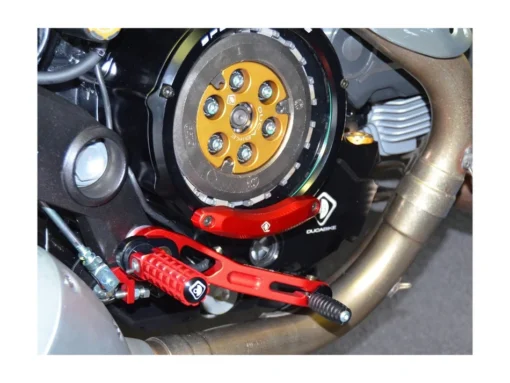 DBK Red Clutch Cover Slider for Ducati Panigale V4 / V4S (2018–2019) - Image 3