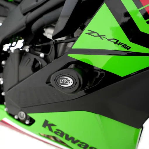 R&G Crash Protectors - Aero Style for Kawasaki ZX-25R 2020- & ZX-4R(R) (SE) (2023- 24) (CP0504BL) - Image 3