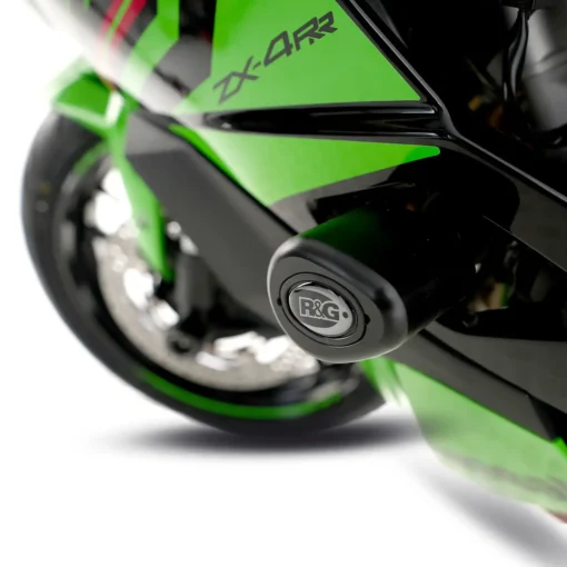 R&G Crash Protectors - Aero Style for Kawasaki ZX-25R 2020- & ZX-4R(R) (SE) (2023- 24) (CP0504BL) - Image 5