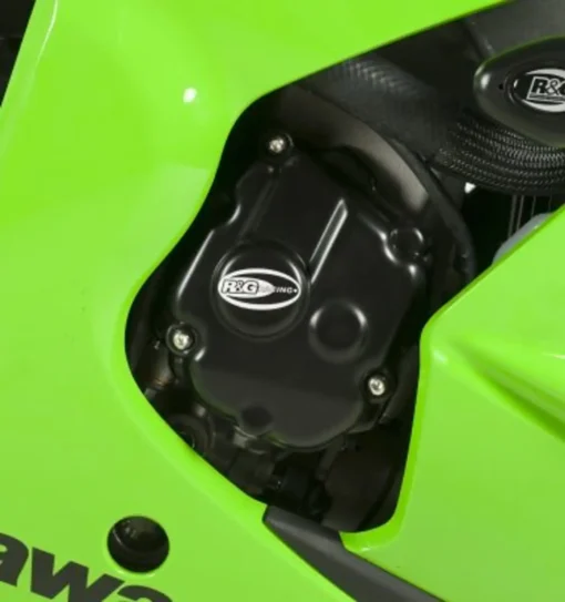 R&G Engine Case Cover Kit (3pc) Kawasaki ZX 10R / 11 & ZX-10RR (2021) (KEC0023BK) - Image 2