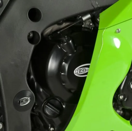 R&G Engine Case Cover Kit (3pc) Kawasaki ZX 10R / 11 & ZX-10RR (2021) (KEC0023BK) - Image 3