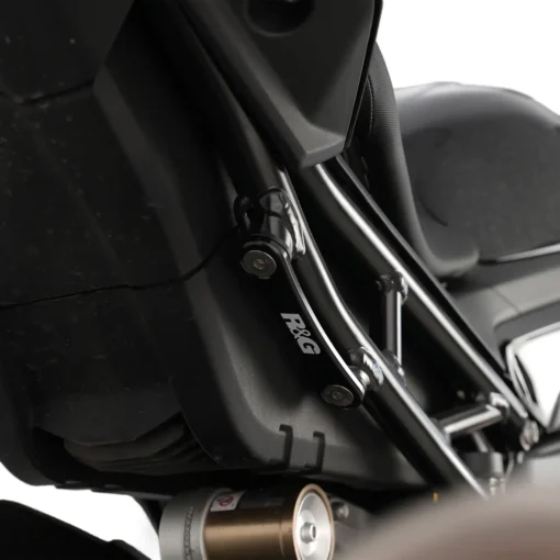 R&G Rear Foot Rest Blanking Plates Pair for BMW S1000RR (2023) (BLP0093BK) - Image 2