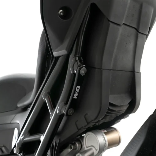 R&G Rear Foot Rest Blanking Plates Pair for BMW S1000RR (2023) (BLP0093BK) - Image 3