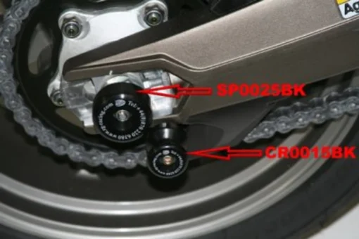R&G Swingarm Protectors Aprila Mana-(SP0025BK) - Image 2