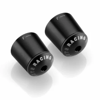 Rizoma Black Bar-End Plugs for OEM Handlebar(MA510)