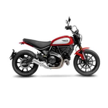 LeoVince LV-10 Stainless Steel Exhaust for Ducati Scrambler 800 Icon/Dark Night/Night Shift/Urban Motard
