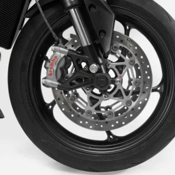 Alternative view of SW-Motech Front Fork Sliders for Suzuki GSX-S750/ V-Strom 800DE