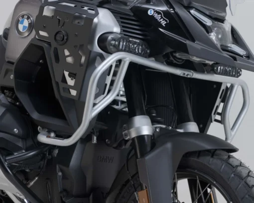 SW-Motech Upper Crashbars for BMW R 1300 GSA – Stainless Steel – For use with OEM Crashbars
