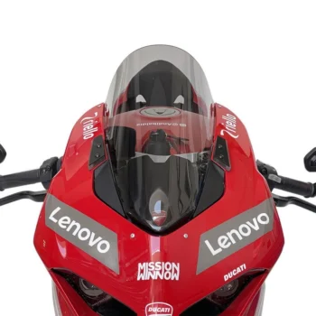 WRS Smoked Race High (+45mm) Windscreen For Ducati Panigale V2 (2020-2024)