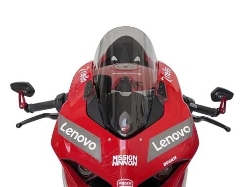 WRS Smoked Race High (+45mm) Windscreen For Ducati Panigale V2 (2020-2024)