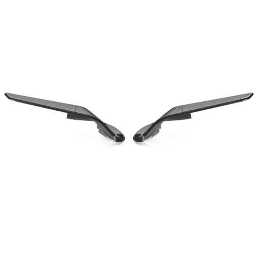 Rizoma Grey Stealth Mirrors for Kawasaki ZX10R (2016-26)