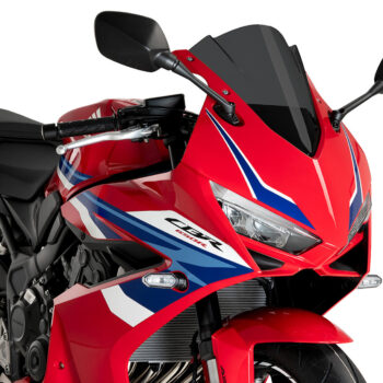 Puig Z Racing Dark Smoke Windscreen for Honda CBR650R (2019-25)