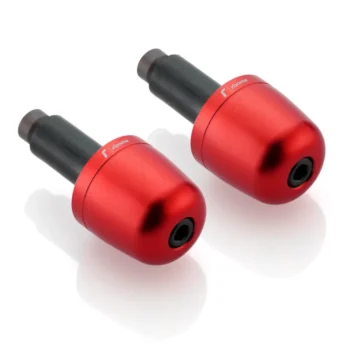 Rizoma Red Bar-End Plugs for Handlebar(MA302)