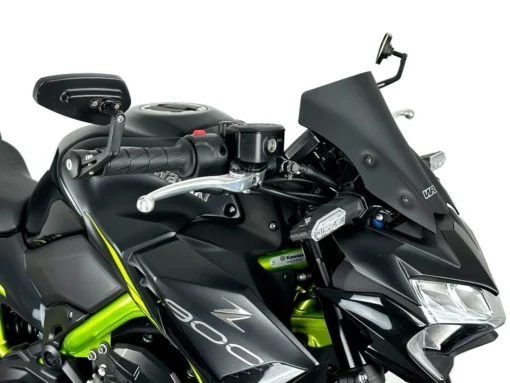 WRS Matt Black Sport Windscreen For Kawasaki Z900 (2020-2024) - Image 2