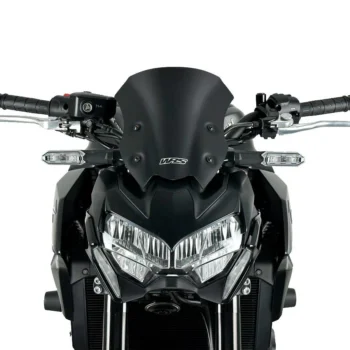 WRS Matt Black Sport Windscreen For Kawasaki Z900 (2020-2024)