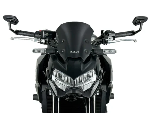 WRS Matt Black Sport Windscreen For Kawasaki Z900 (2020-2024)