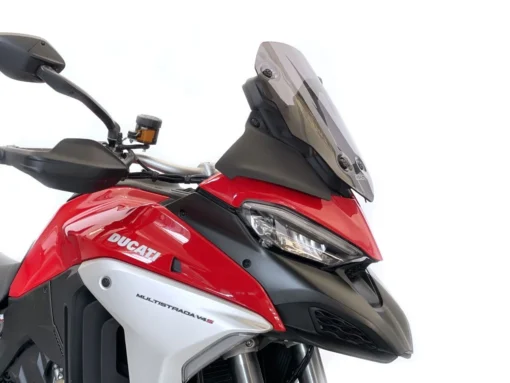 WRS Dark Smoked Sport Windscreen For Ducati Multistrada V4 / S / SPORT / RALLY (2020-2025) - Image 3