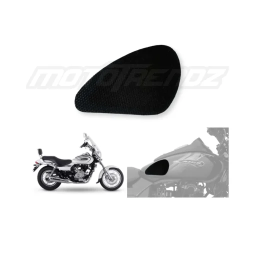 Mototrendz Traction Pads Top+Sides for Bajaj Avenger (Street/Cruise)