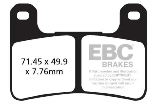 EBC Brake Pad Extreme Pro (One Set) – EPFA379HH