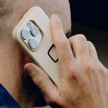 Alternative view of Peak Design Mobile Bone Everyday Clarino Case for iphone 16 Pro Max