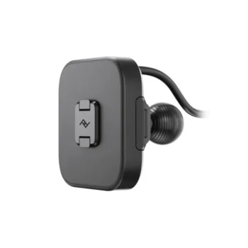 Alternative view of Peak Design Mobile Black Motorcycle Mount 1" Ball Adapter: Locking & Charging