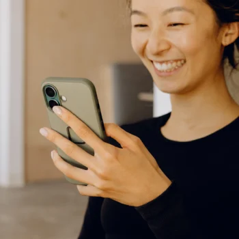 Alternative view of Peak Design Sage Mobile Everyday Fabric Case for iphone 16 Plus