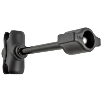 RAM Mounts Double Socket Arm with Retention Knob - B Size Short