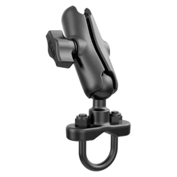 RAM Mounts Handlebar U-Bolt Base with Double Socket Arm